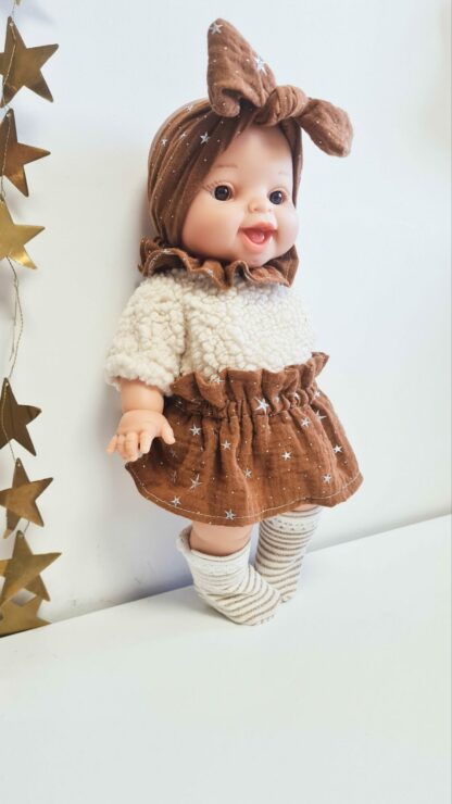Tenue pour POUPÉE 34CM - NOISETTE – Image 2