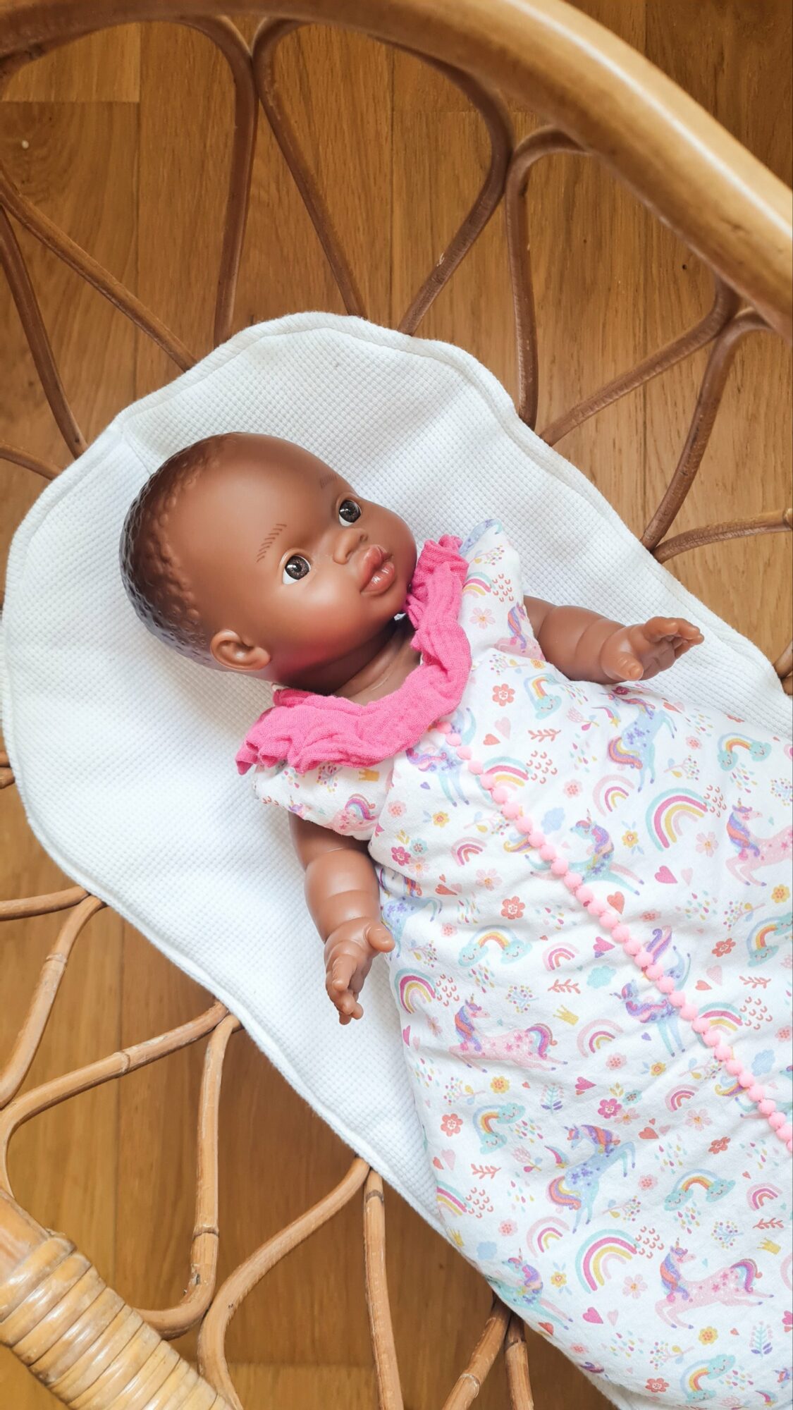 Turbulette Gigoteuse pour poupée - LICORNE – Image 3