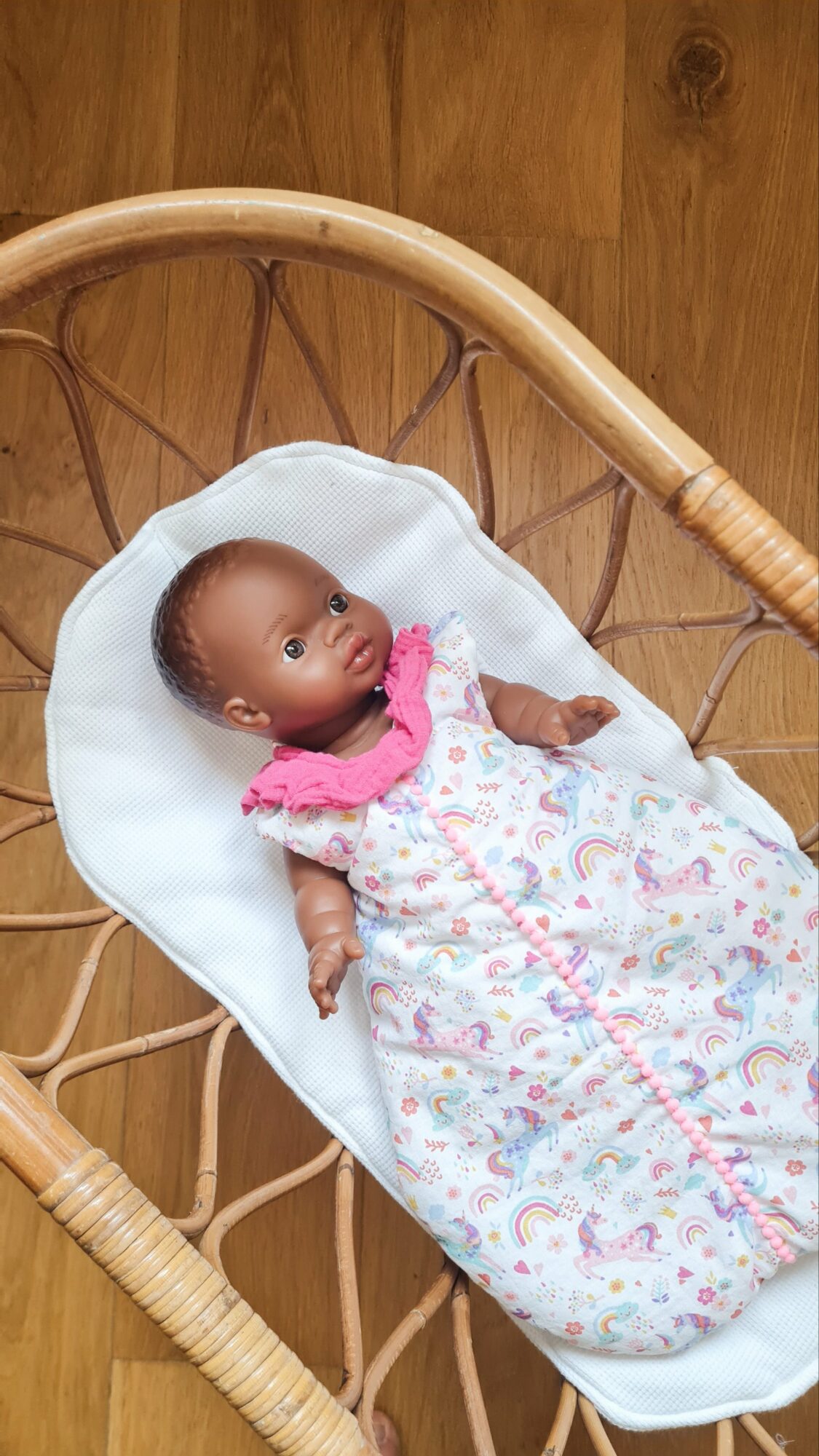 Turbulette Gigoteuse pour poupée - LICORNE – Image 2