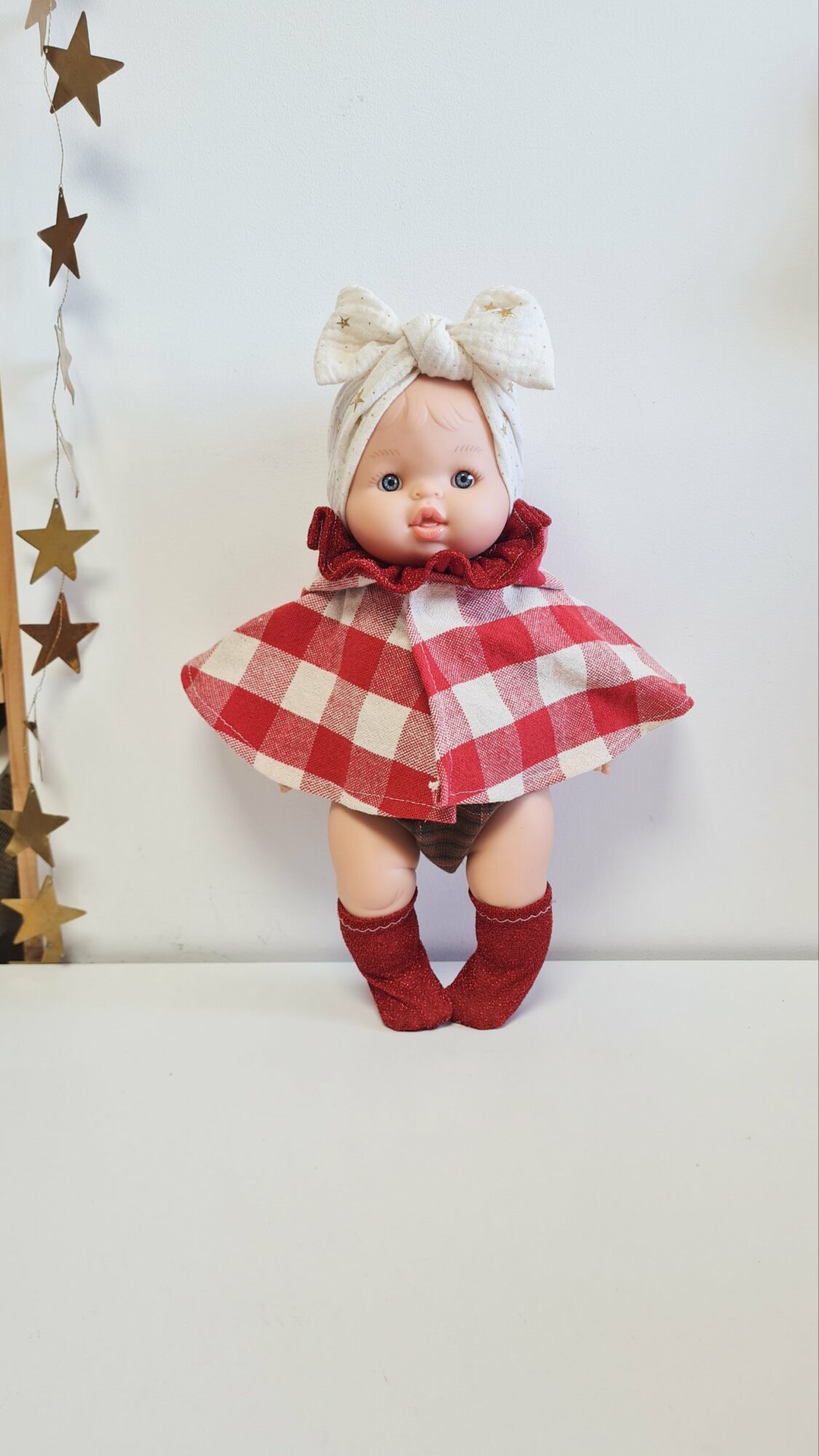 Tenue pour POUPÉE 34CM - NOEL CAPE