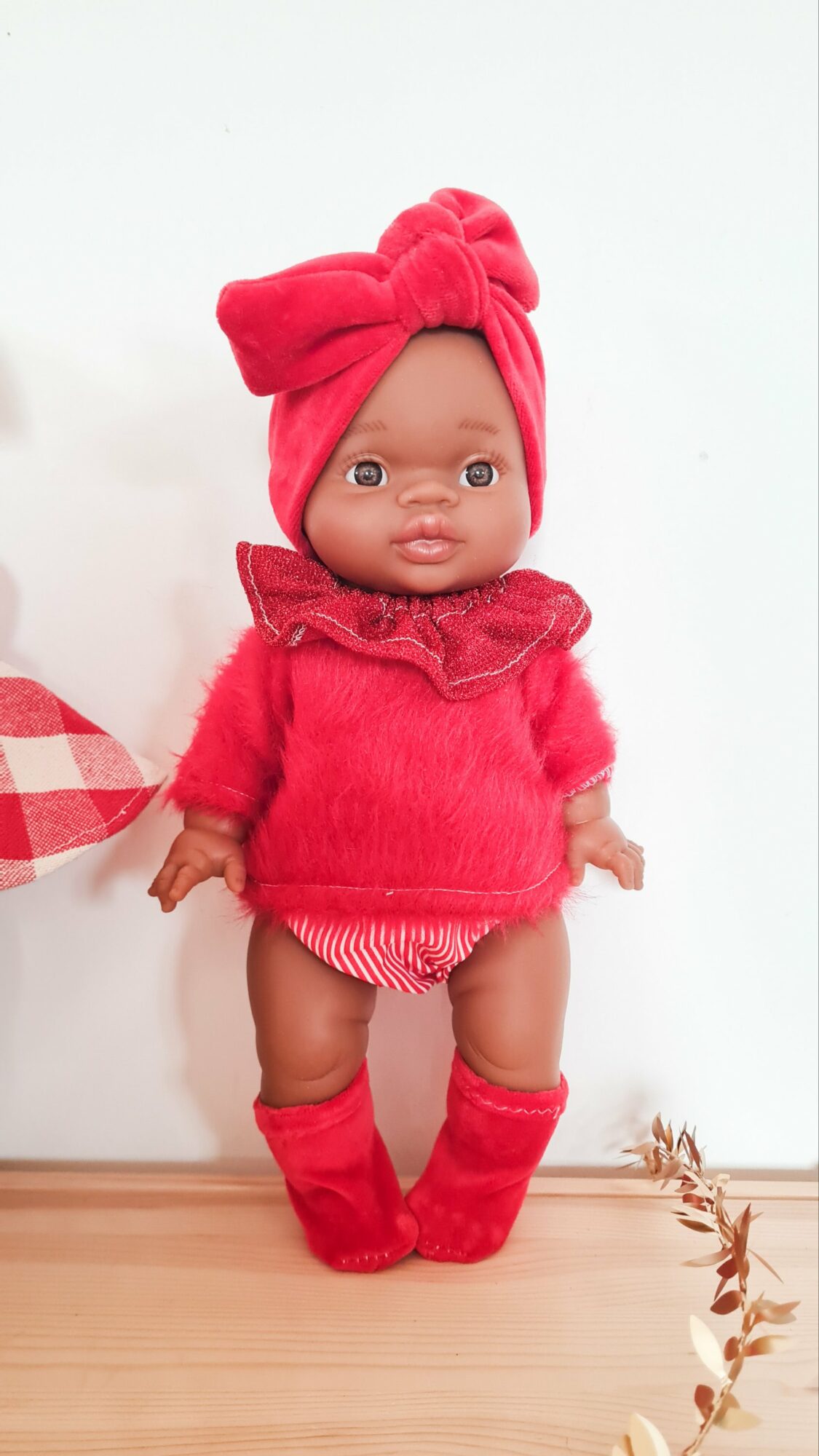 Tenue pour POUPÉE 34CM - NOEL