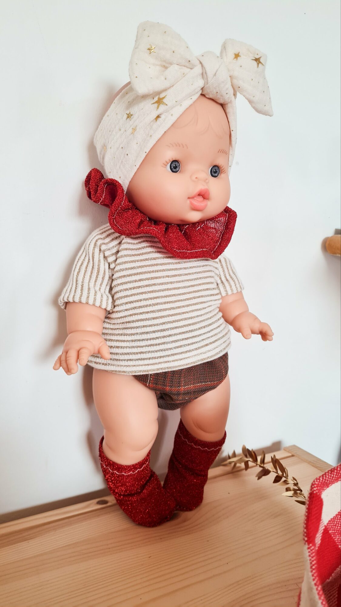 Tenue pour POUPÉE 34CM - NOEL CAPE – Image 7