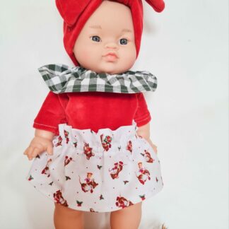 Tenue pour POUPÉE 34CM - NOEL souris