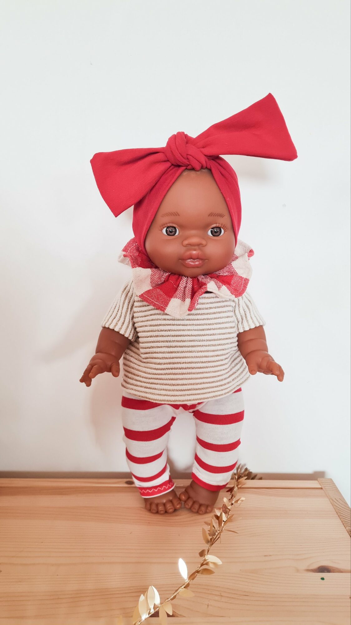 Tenue pour POUPÉE 34CM - NOEL