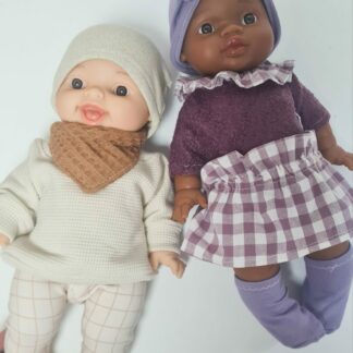 Commande Marilore 2 Tenues pour POUPÉE + Turbulette assortie