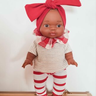 Tenue pour POUPÉE 34CM - NOEL