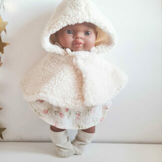 Cape pour poupée de 30 à 36cm _ MOUMOUTE