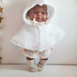 Cape pour poupée de 30 à 36cm _ TULLE