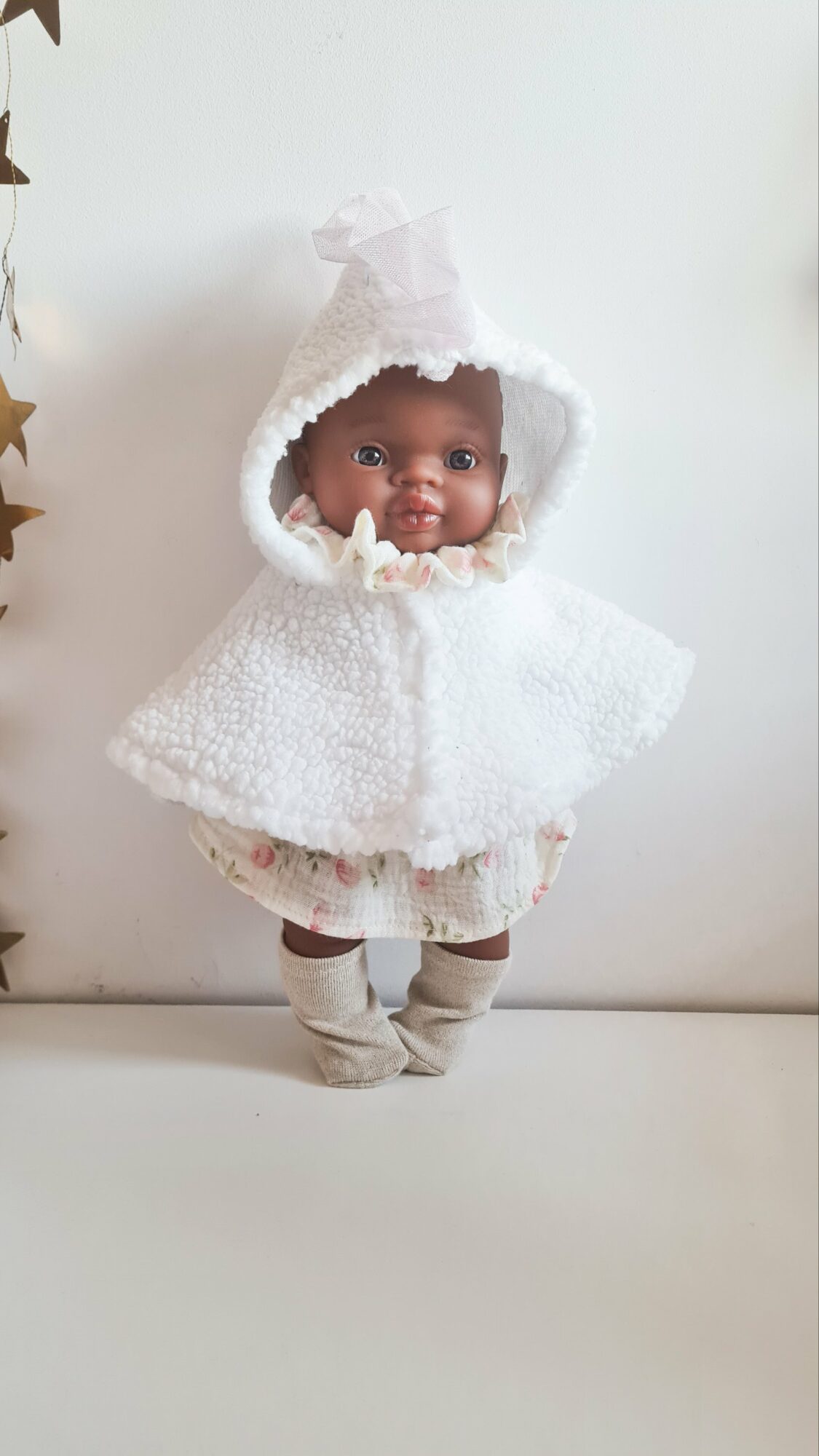 Cape pour poupée de 30 à 36cm _ TULLE