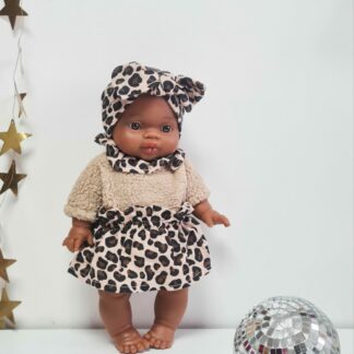 Tenue pour POUPÉE 34CM - LEOPARDA