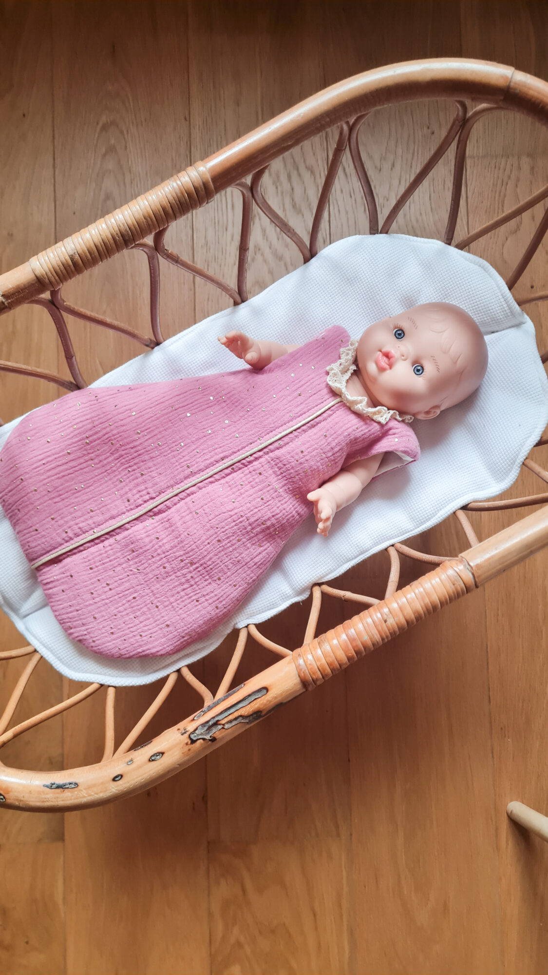Turbulette Gigoteuse pour poupée - PINK – Image 2