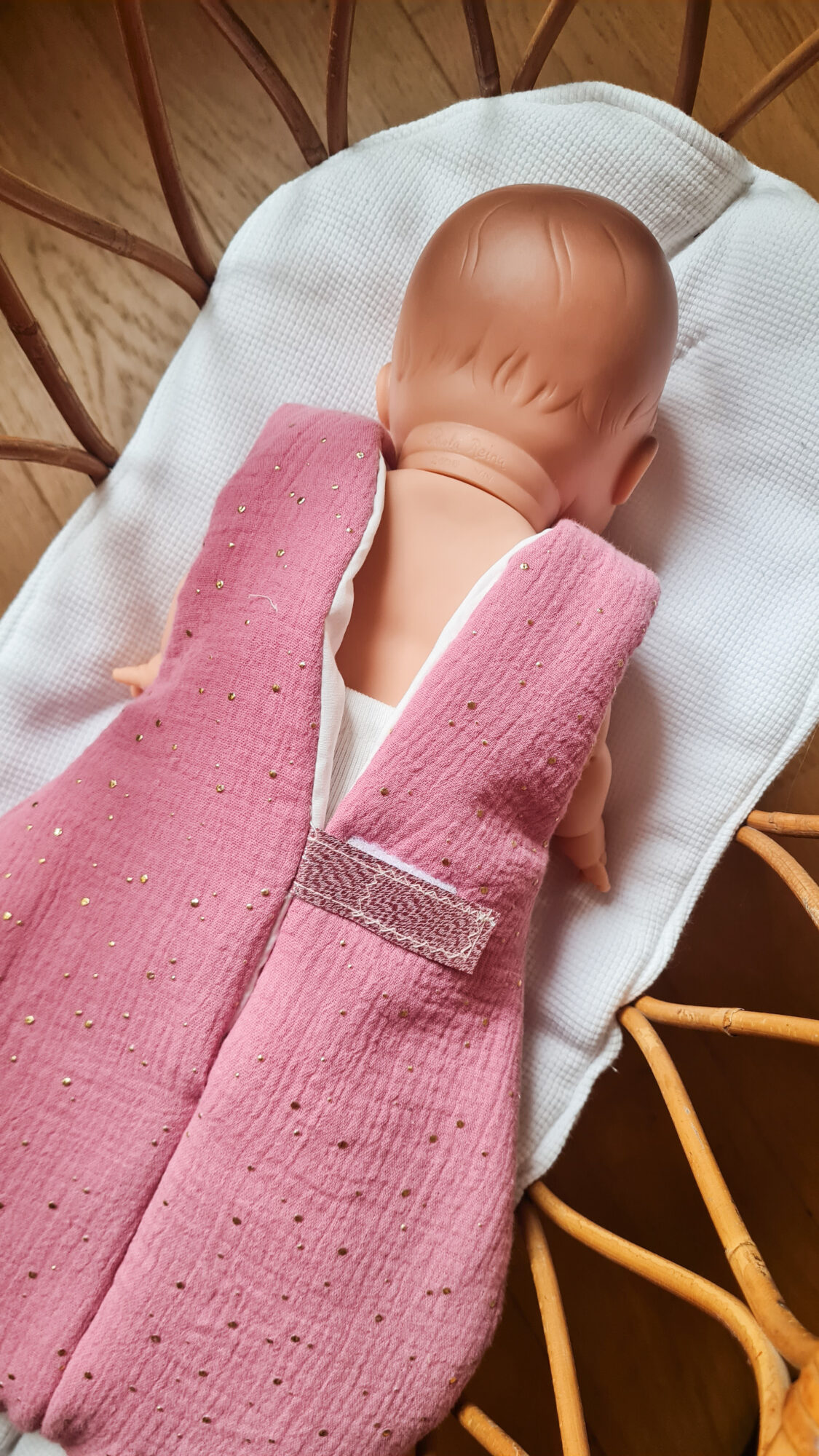 Turbulette Gigoteuse pour poupée - PINK – Image 3