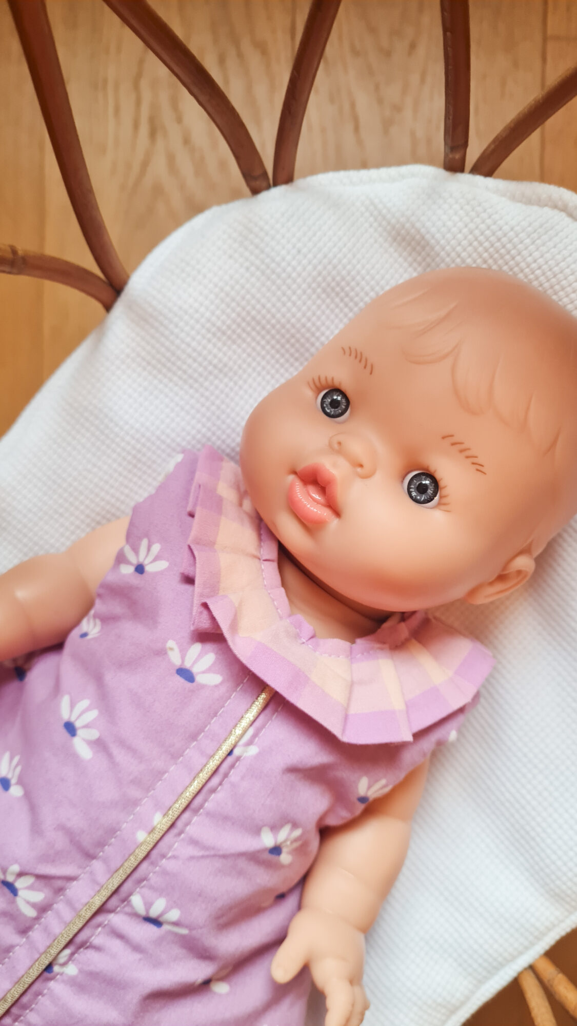 Turbulette Gigoteuse pour poupée - VIOLINE – Image 3