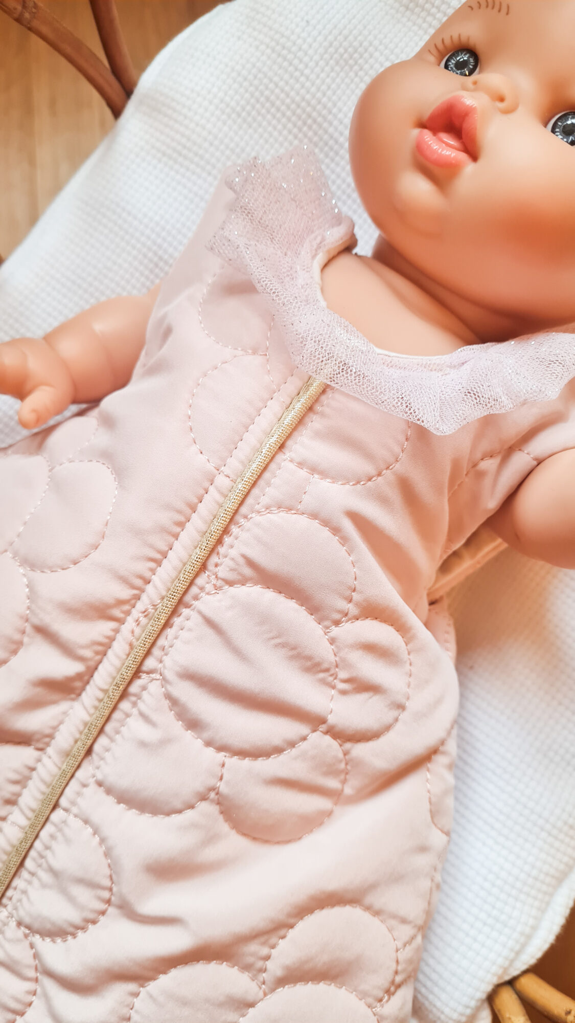 Turbulette Gigoteuse pour poupée - SOIE – Image 3