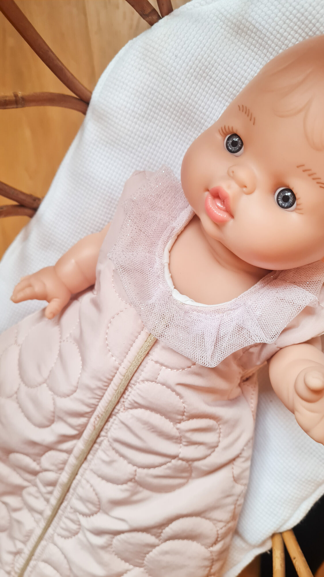 Turbulette Gigoteuse pour poupée - SOIE – Image 2