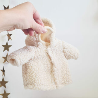 Manteau poupée de 30 à 36cm _ MOUMOUTE