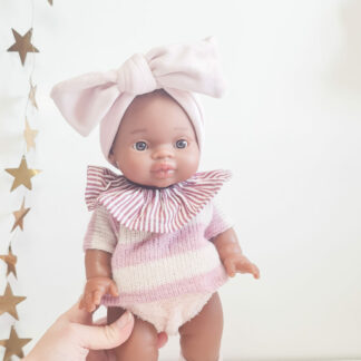 Tenue pour POUPÉE 34CM - RAYURE