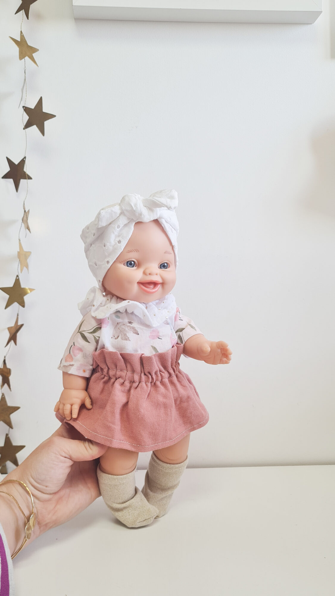 Tenue pour POUPÉE 34CM - VIEUX ROSE – Image 4