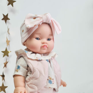 Gilet Matelassé poupée de 34cm - FLOWER