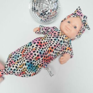 Tenue 21cm - Gigoteuse nouée - LILAS