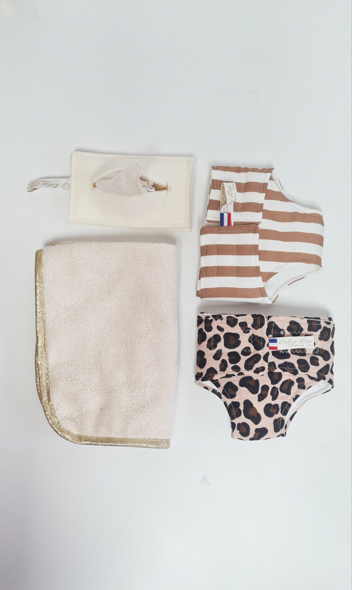 Coffret change poupée 34cm léopard – Image 4