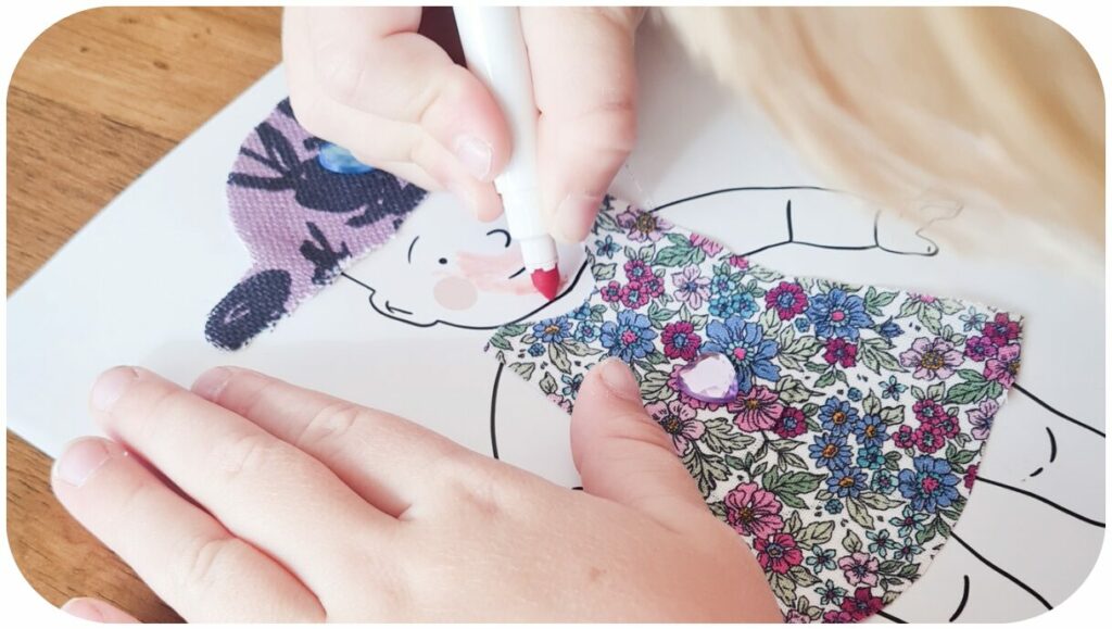 Lily la Moustache step-by-step tutorials Step 5