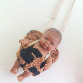 Porte-poupée Minus 21cm BROWN