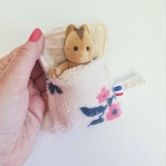 Mini Lit + petit malin renard vintage chiné -