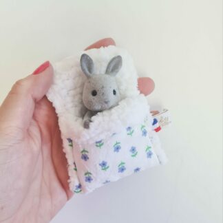 Mini Lit + petit malin lapin vintage chiné