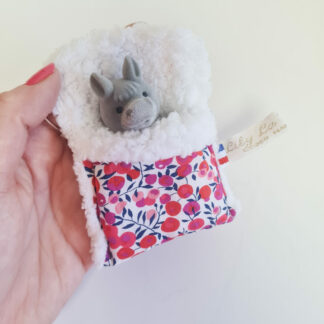 Mini Lit + petit malin chat vintage chiné