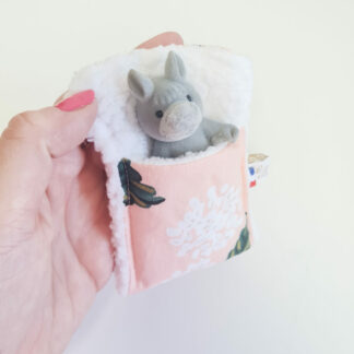 Mini Lit + petit malin rhino vintage chiné