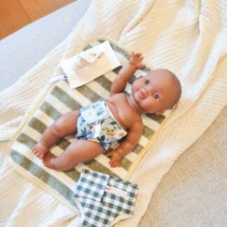 Coffret change poupée 34cm BLUE