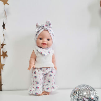 Tenue poupée 34cm cœur FLOW