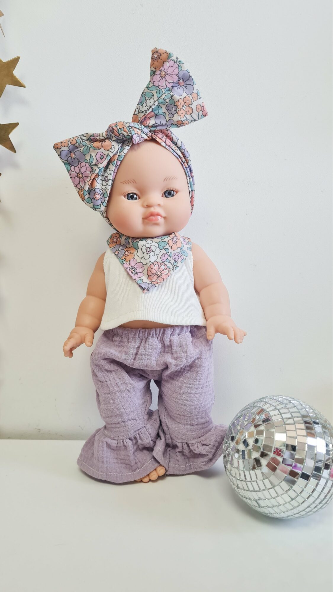 Tenue poupée 34cm - MAUVE