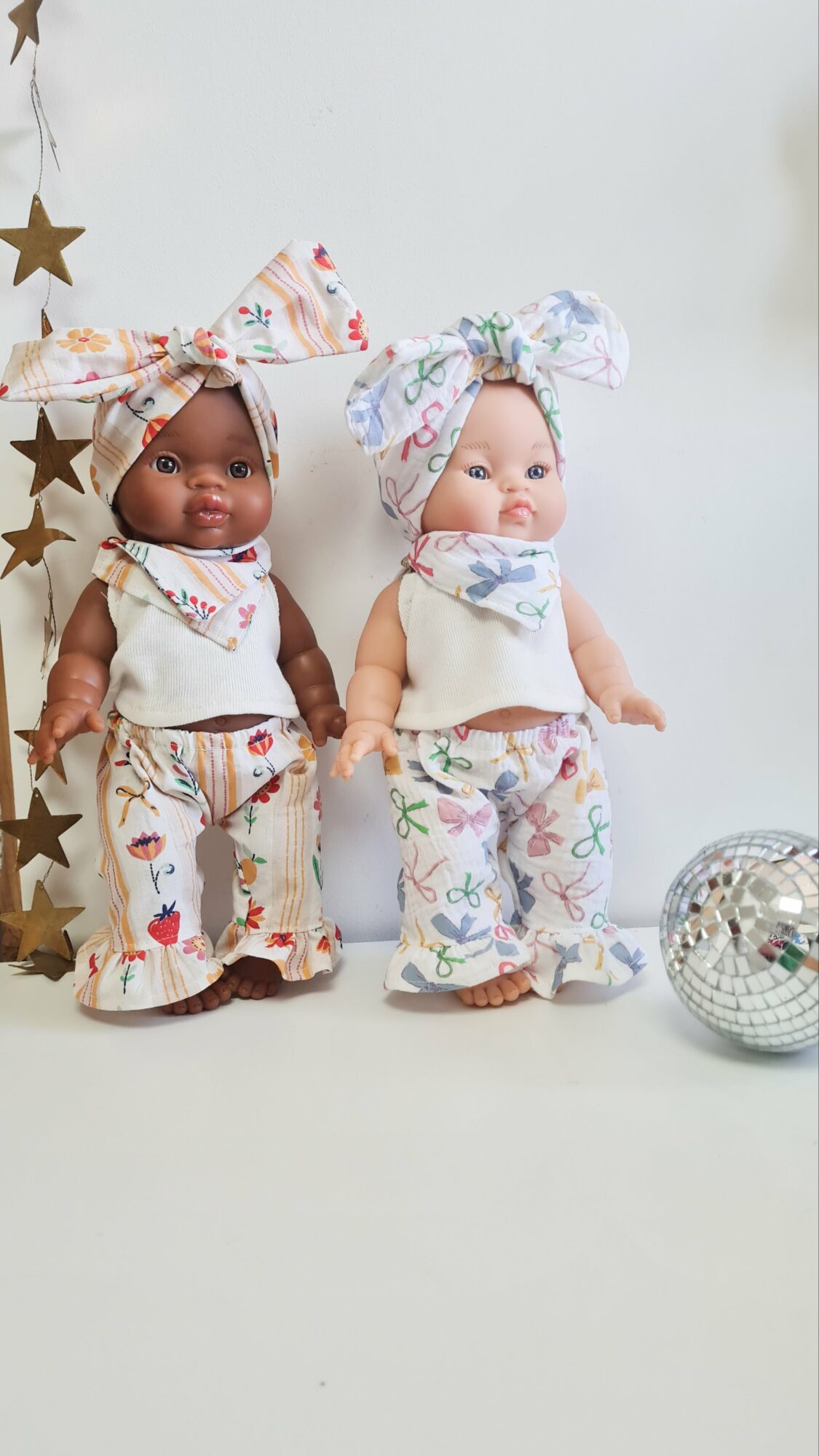 Tenue poupée 34cm - FLORAL – Image 4