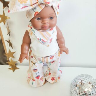 Tenue poupée 34cm - FLORAL