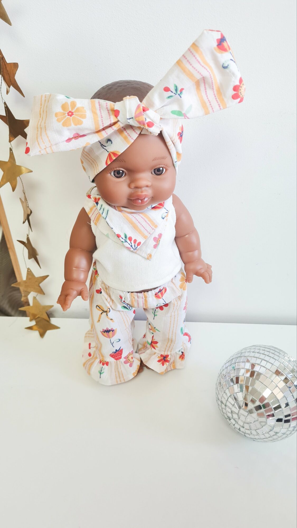 Tenue poupée 34cm - FLORAL