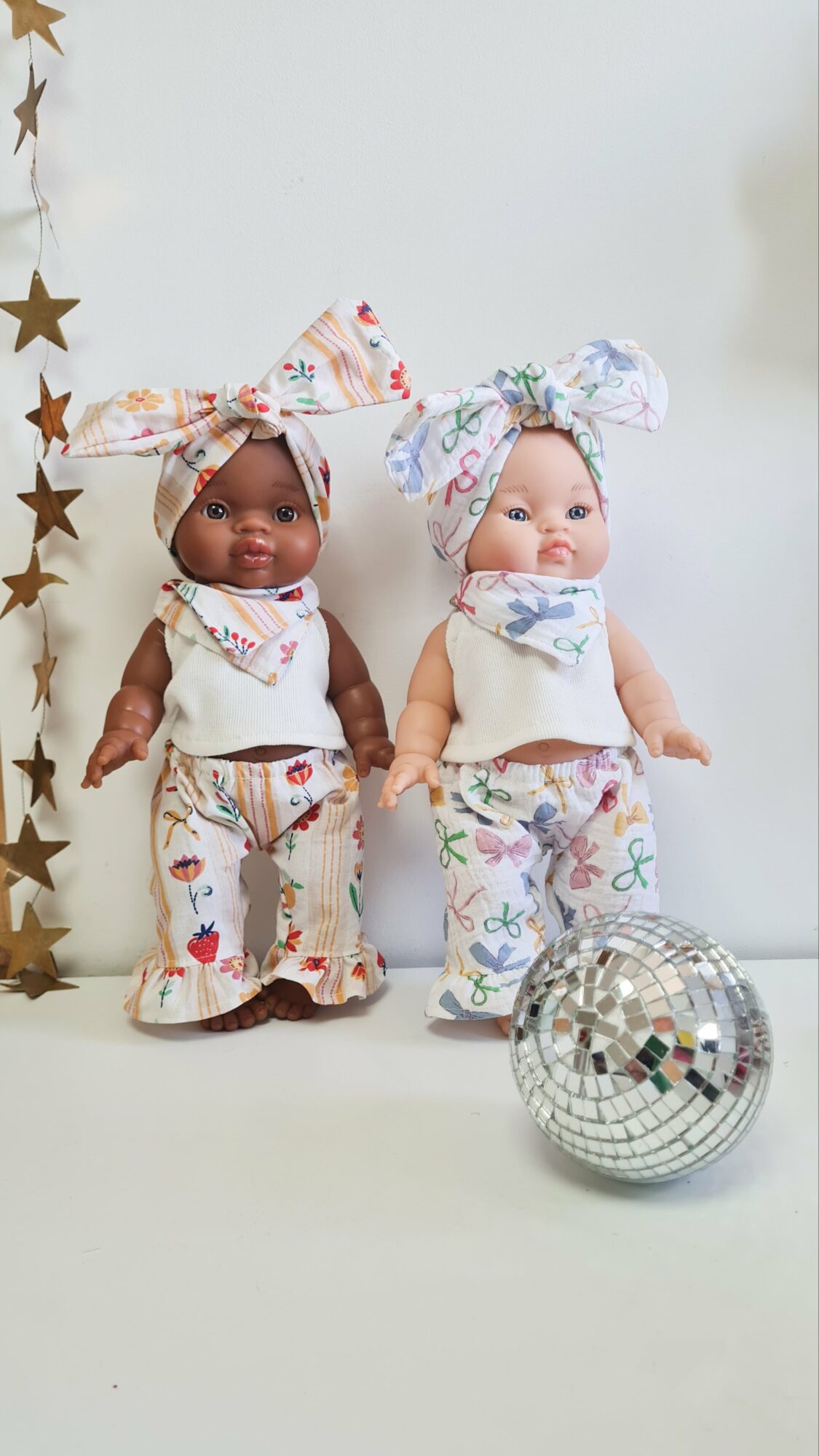 Tenue poupée 34cm - FLORAL – Image 5