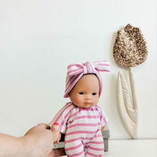 Tenue poupée 21cm - COMBI ROSE