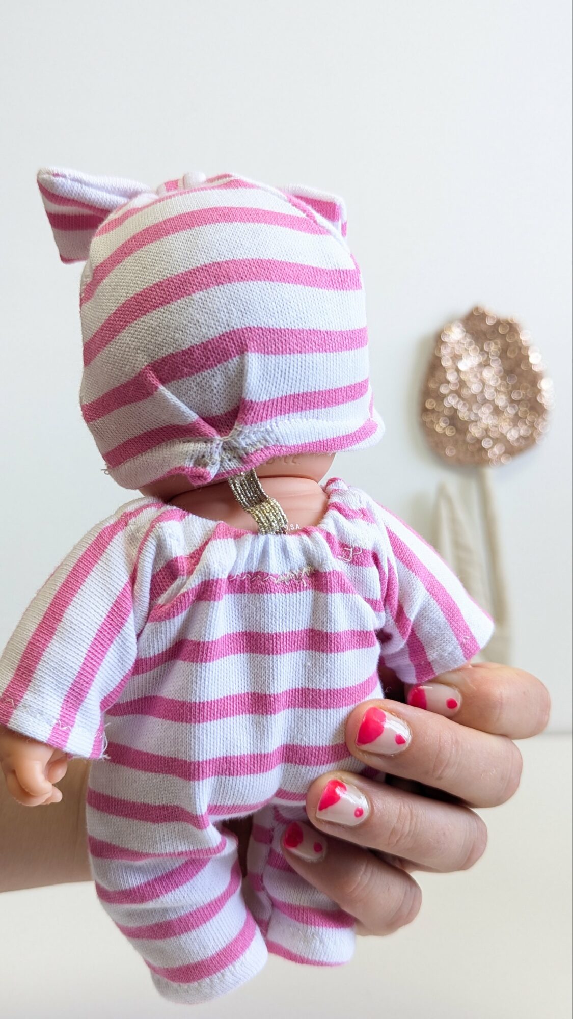 Tenue poupée 21cm - COMBI ROSE – Image 4