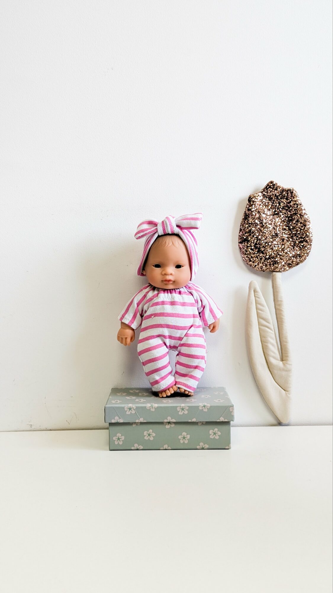 Tenue poupée 21cm - COMBI ROSE – Image 2
