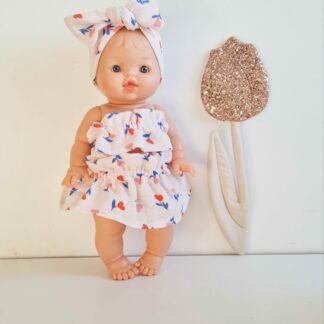 Tenue Poupée été - COEUR