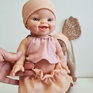 Tenue poupée 34cm - ABRICOT