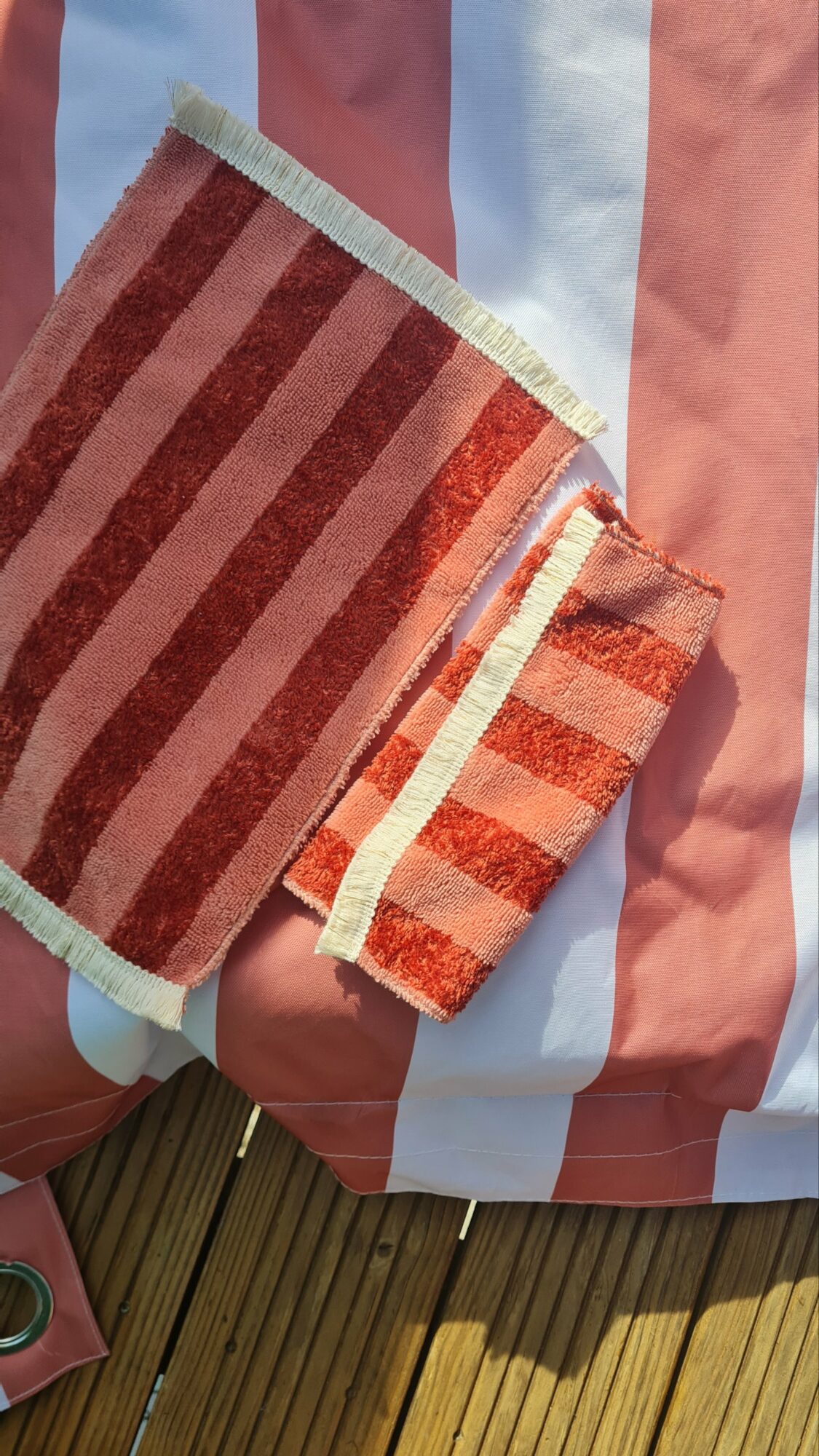 Serviette Plage rayures – Image 2