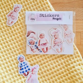 Stickers Poupée - Collection été
