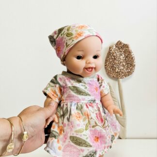 Robe poupée 34cm - Multi