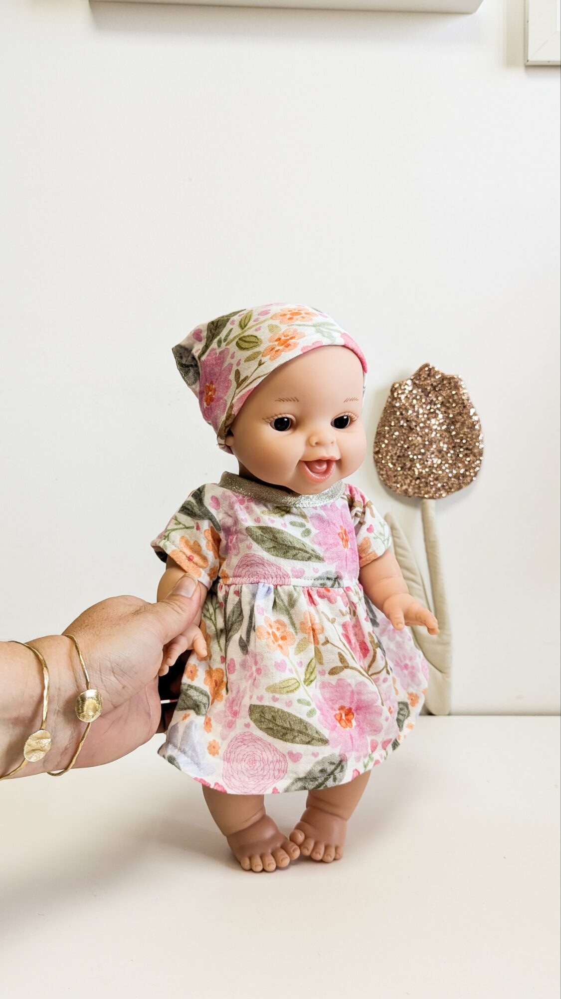 Robe poupée 34cm - Multi