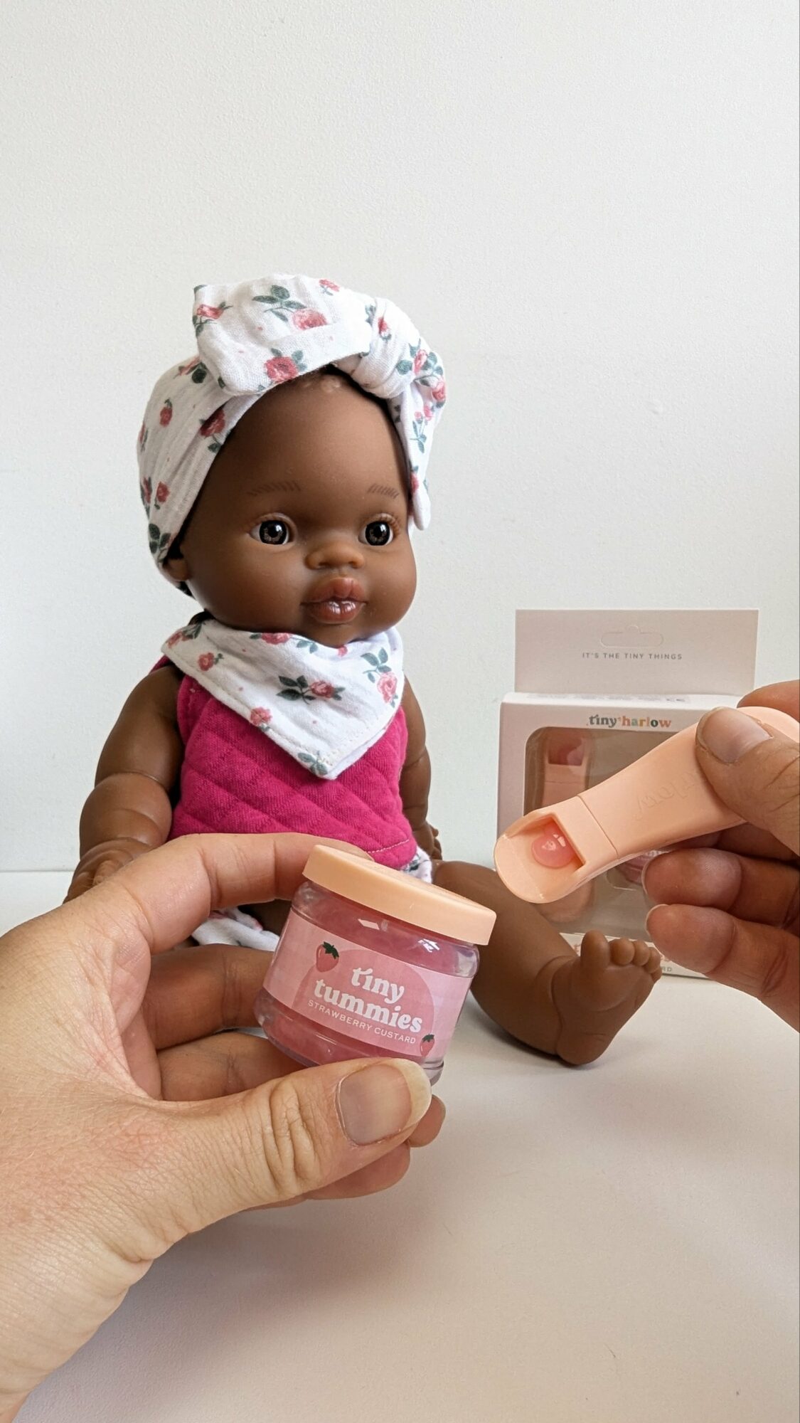 Petit pot de à la fraise pour Poupée – Image 4