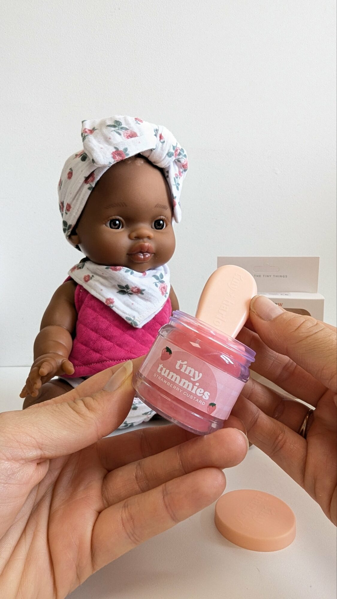 Petit pot de à la fraise pour Poupée – Image 3