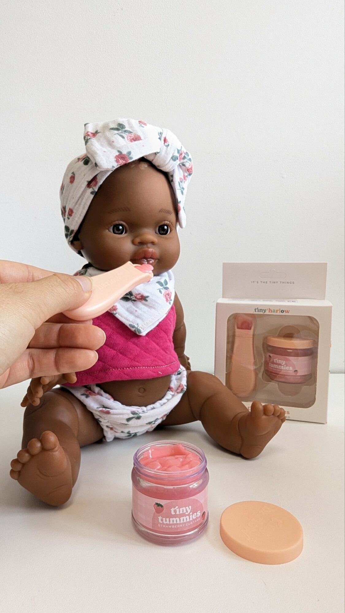 Petit pot de à la fraise pour Poupée – Image 2